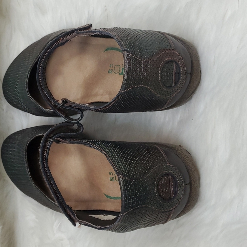 Naot leather Footware Mary Jane Iridescent shoes women size 8 - Picture 4 of 8